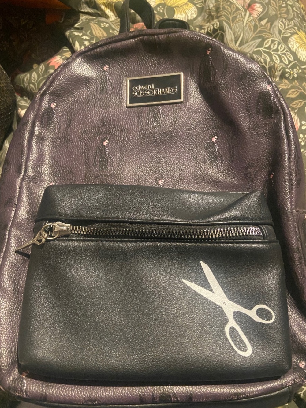 Edward Scissorhands mini backpack